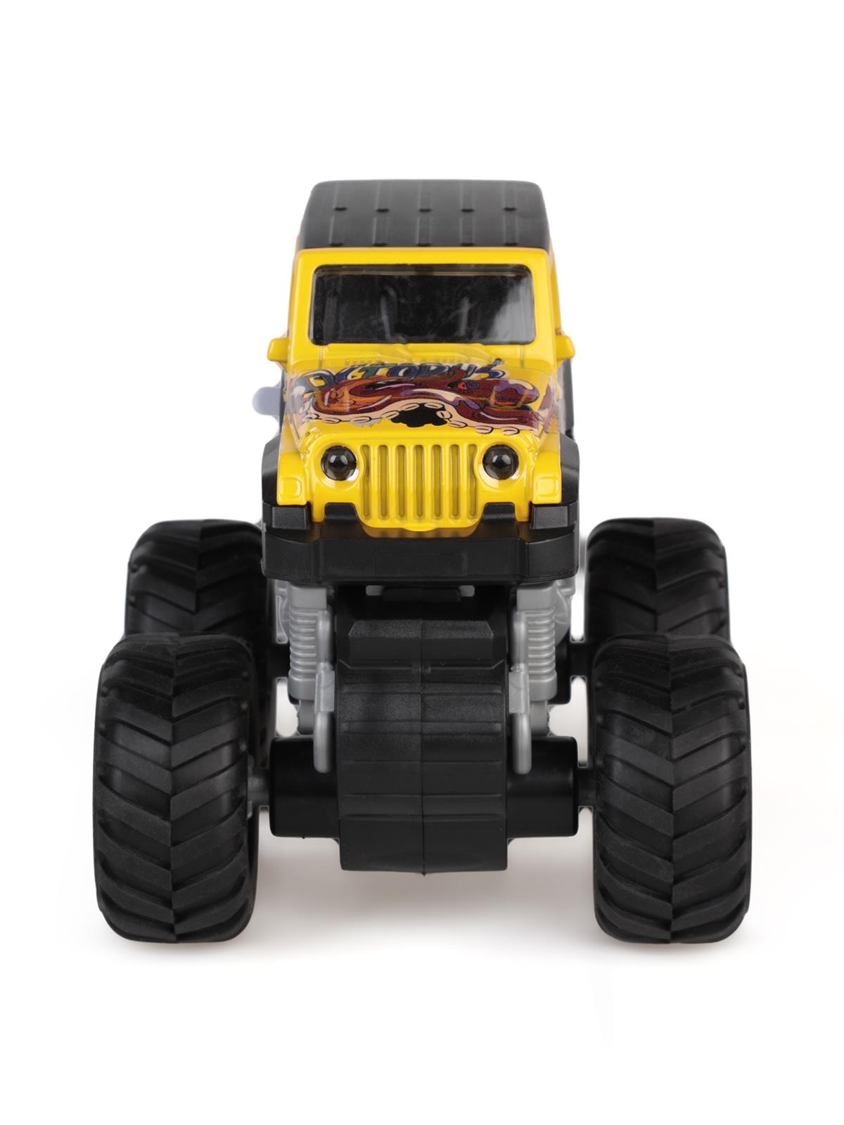 Vardem Oyuncak Isıklı- Muzıklı 1:32 Safarı Kralı Jeep 4x4 - Sarı