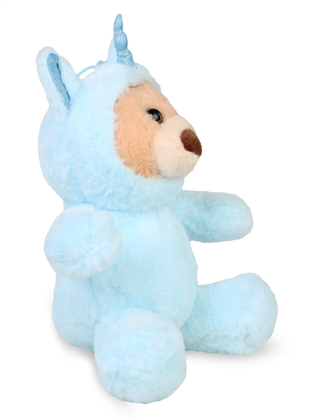 Halley Oyuncak  30 Cm Boynuzlu Ayı - Mavi