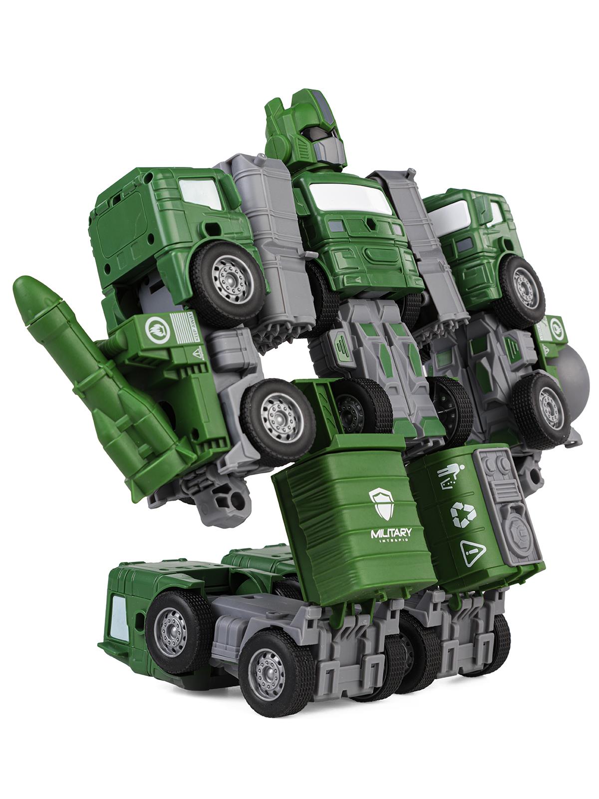 Can Oyuncak Ufo Transformers - Yeşil