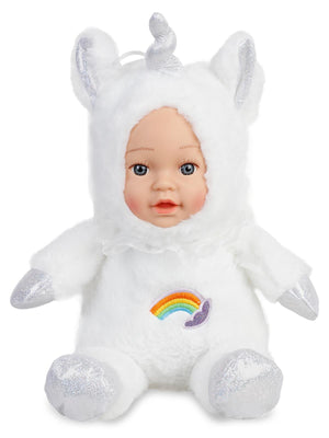 Halley Oyuncak Peluş Bebekler 25 cm - Beyaz