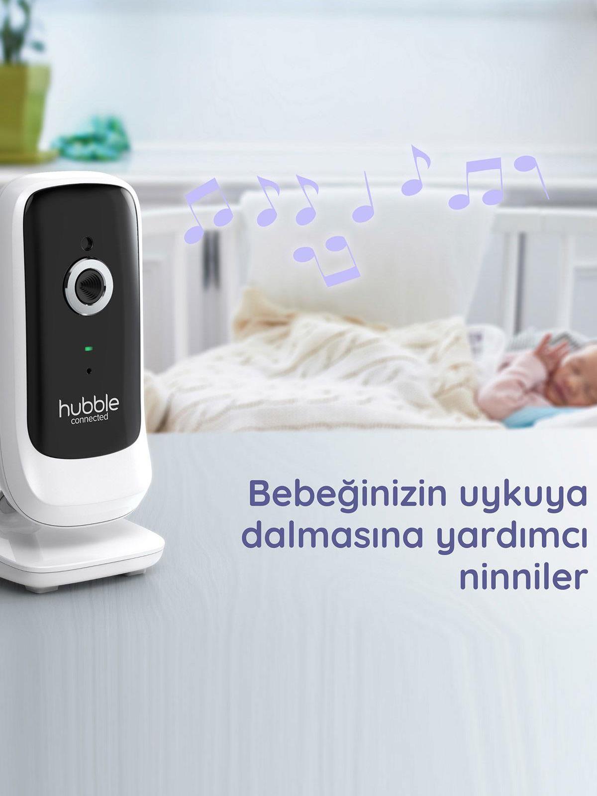Hubble Nursery View Premium 5’’ Dijital Ekranlı Bebek Kamerası