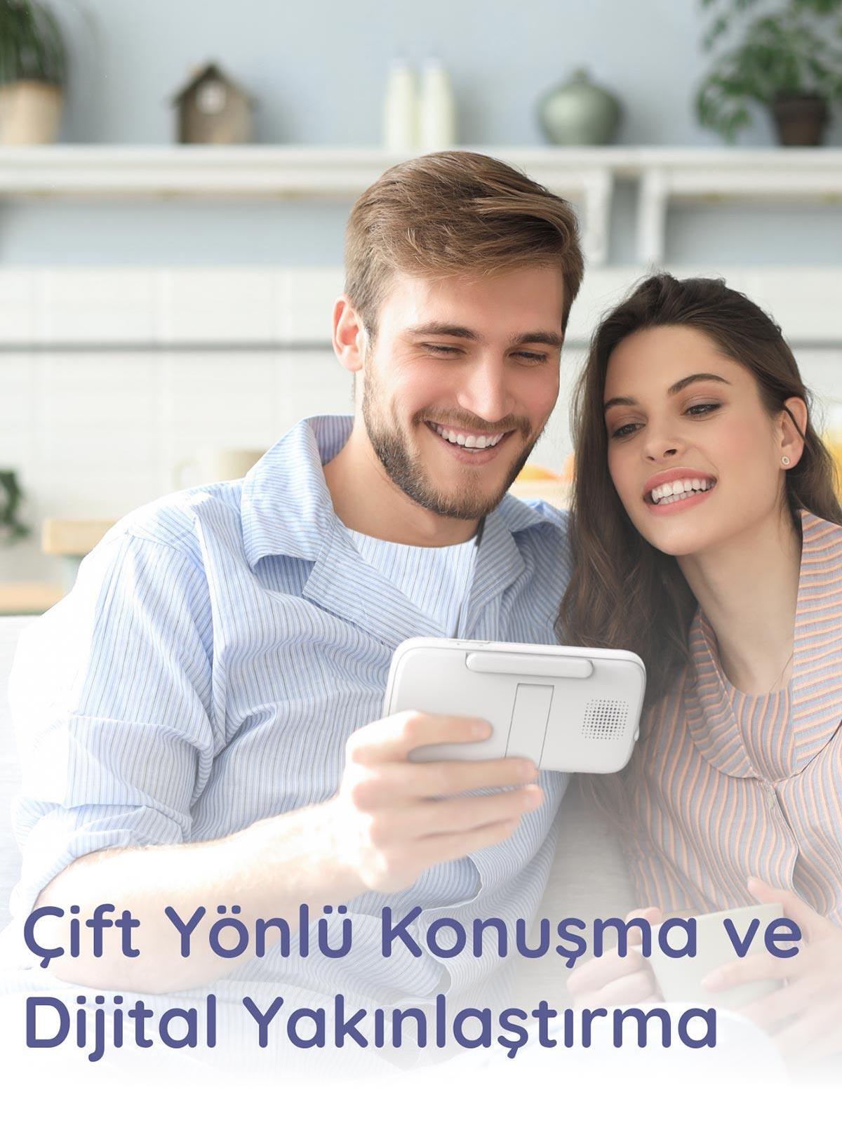 Hubble Nursery View Premium 5’’ Dijital Ekranlı Bebek Kamerası