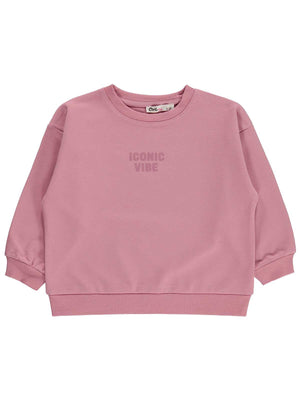 Civil Girls Basic 2-5 Yaş Sweatshirt - Pembe