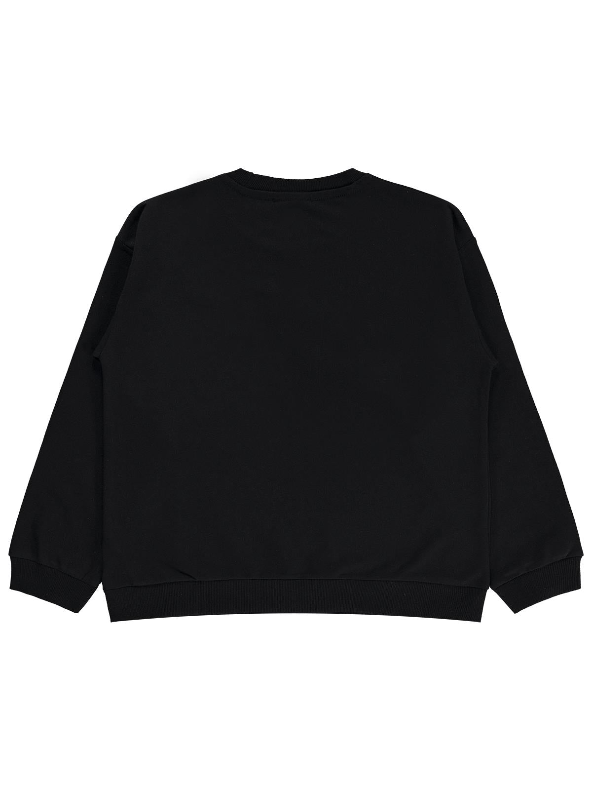 Civil Girls Basic 10-13 Yaş Sweatshirt - Siyah