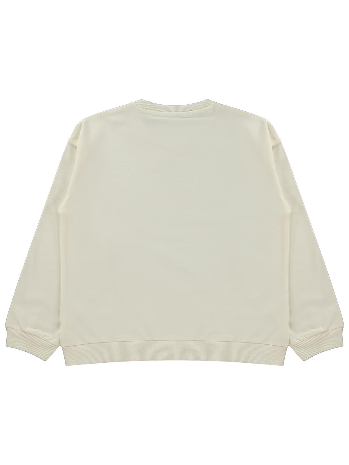 Civil Girls Basic 6-9 Yaş Sweatshirt - Bordo
