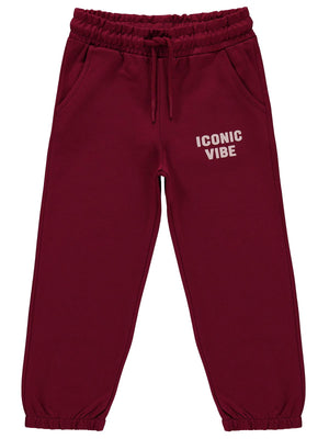 Civil Girls Basic 2-5 Yaş Eşofman Altı - Bordo
