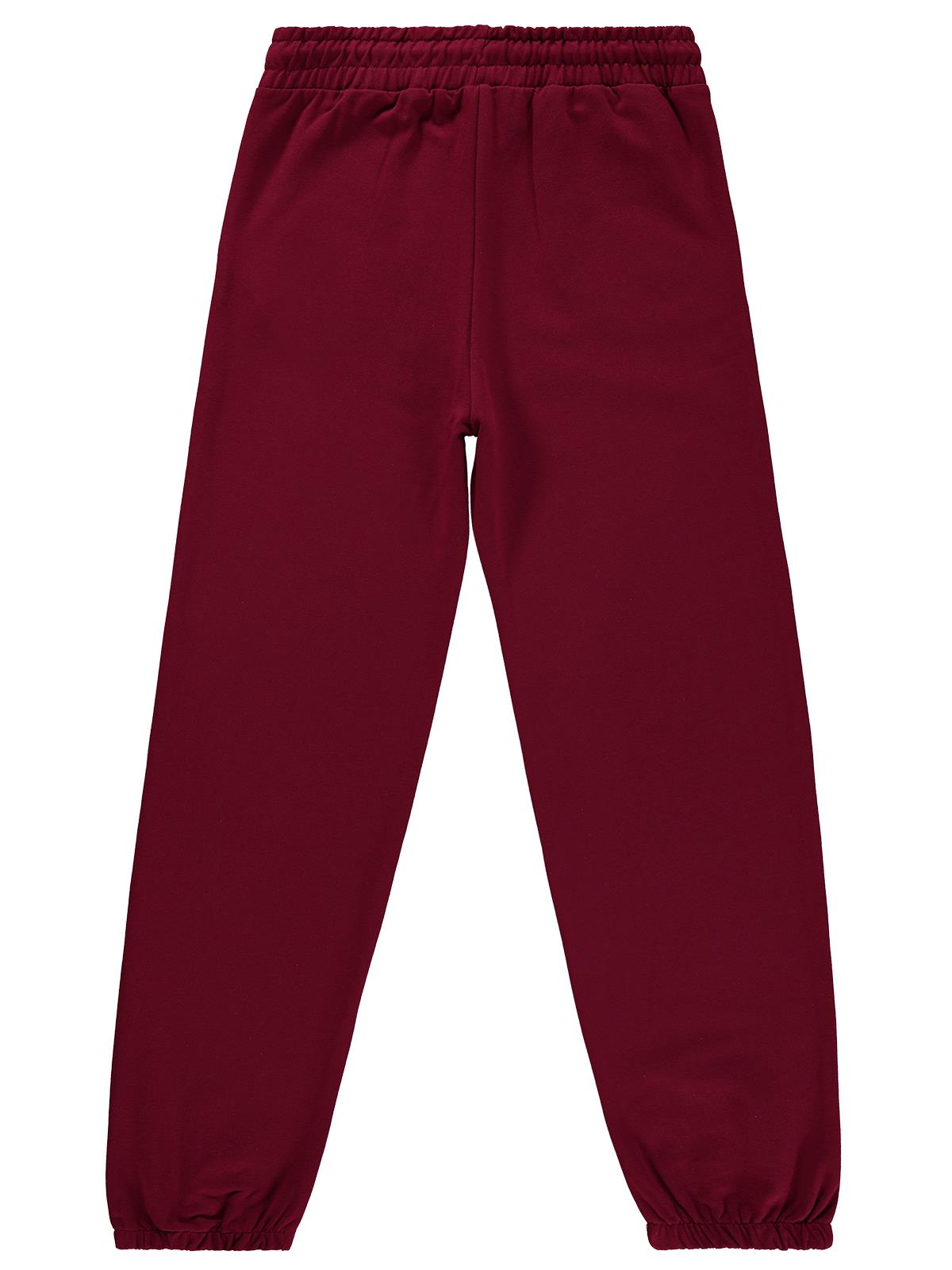 Civil Girls Basic 10-13 Yaş Eşofman Altı - Bordo