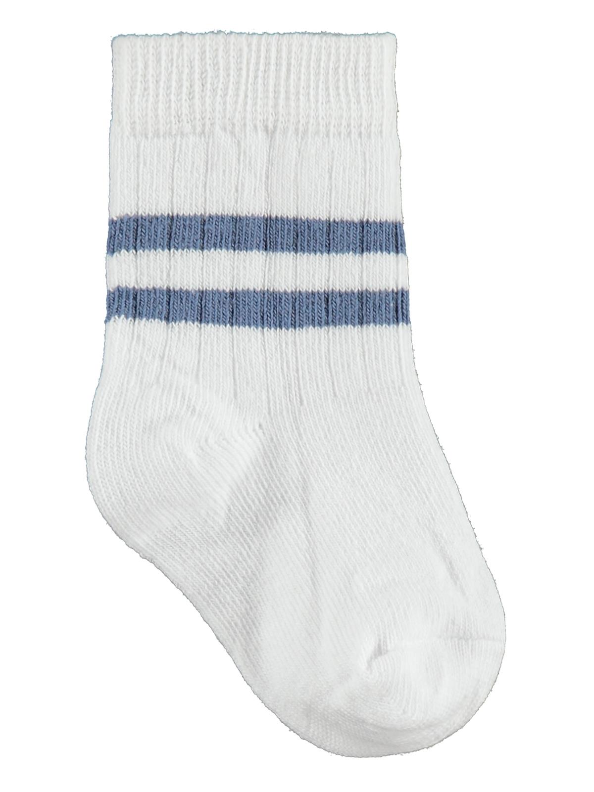 Civil Baby Çemberli Basic 3'lü 6- Bebek Erkek Çorap Set