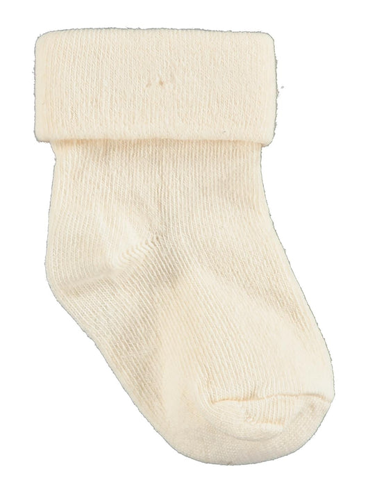 Civil Baby Basic Soft Kıvrık 3'lü 6- Bebek Erkek Çorap Set