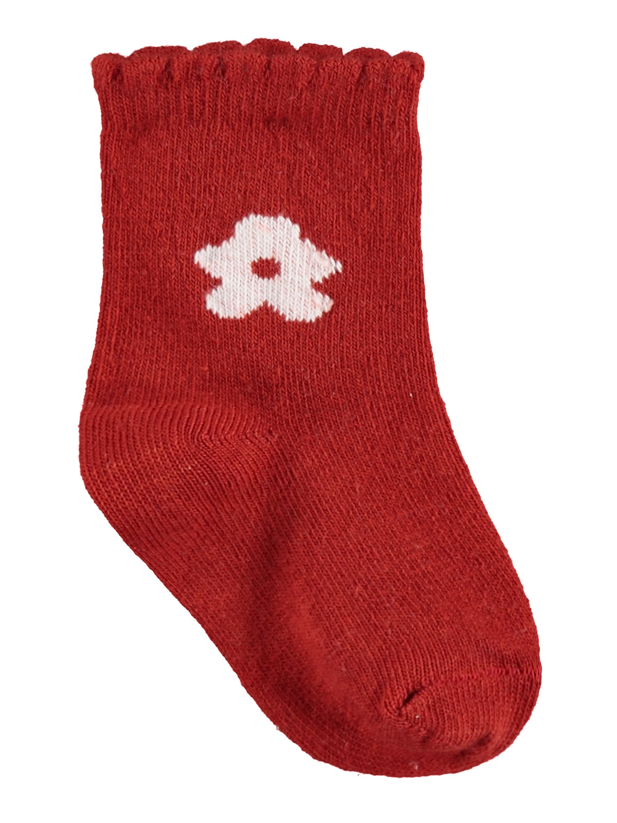 Civil Baby Flowers 3'lü 6- Bebek Kız Çorap Set