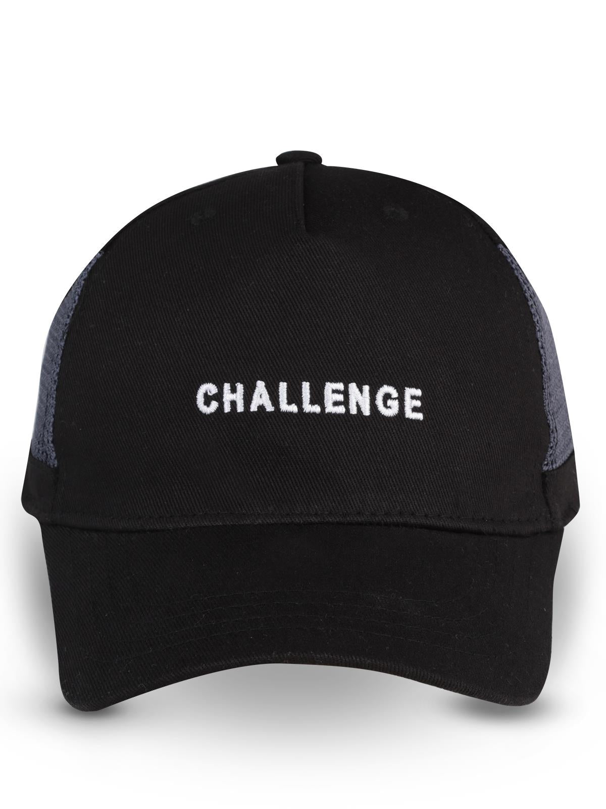 Civil Boys Challenge Nakış 10-13 Yaş Çocuk Erkek Kep Şapka - Siyah