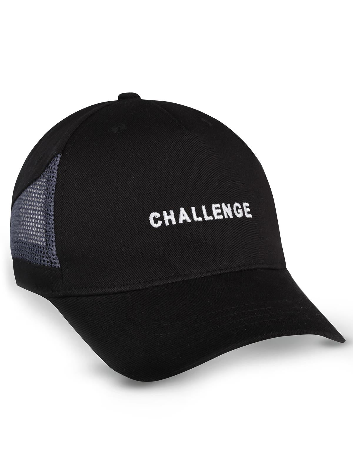 Civil Boys Challenge Nakış 10-13 Yaş Çocuk Erkek Kep Şapka - Siyah
