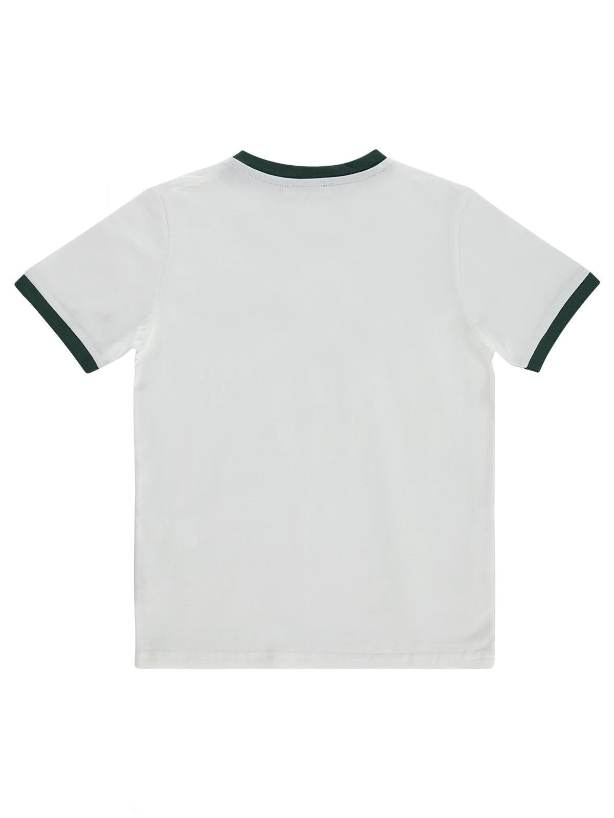 Civil Boys Tennis Club Baskılı 10-13 Yaş Tişört - Yeşil