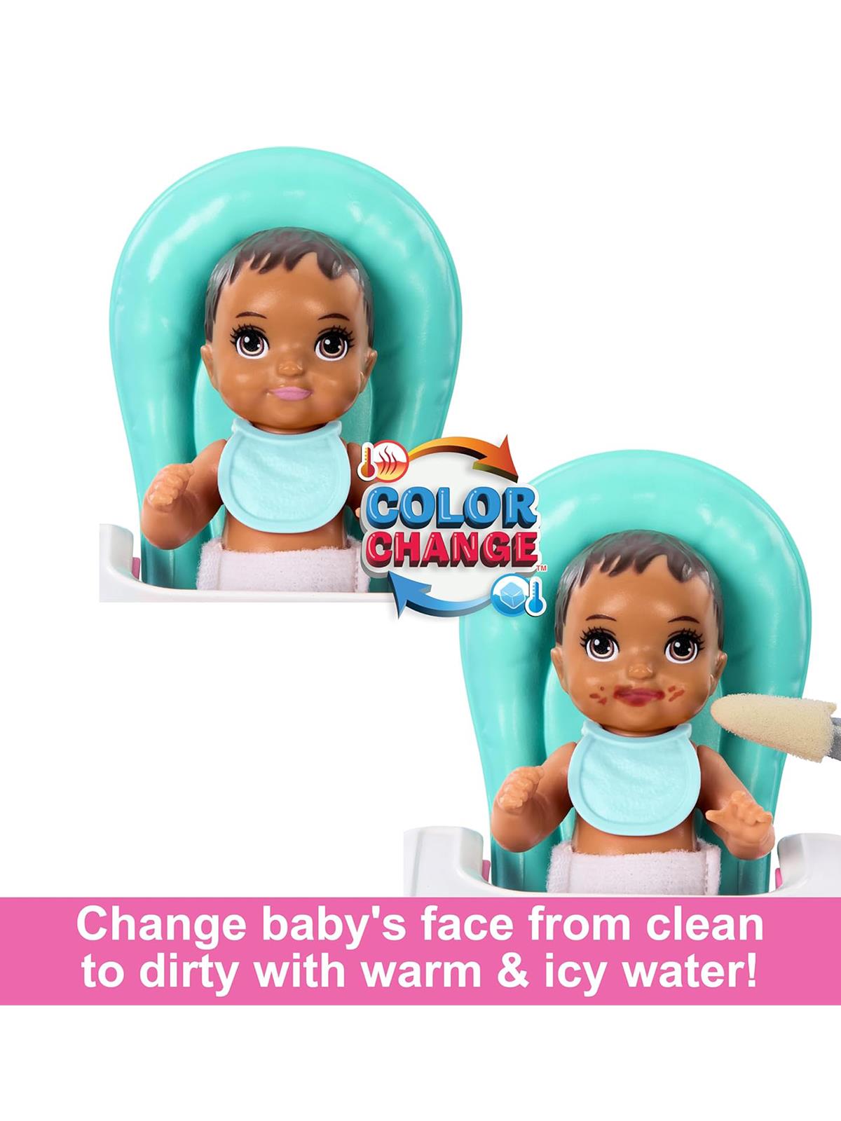 Barbıe Bebek BakıcısıBebeği Ve Aksesuarları  - Pembe