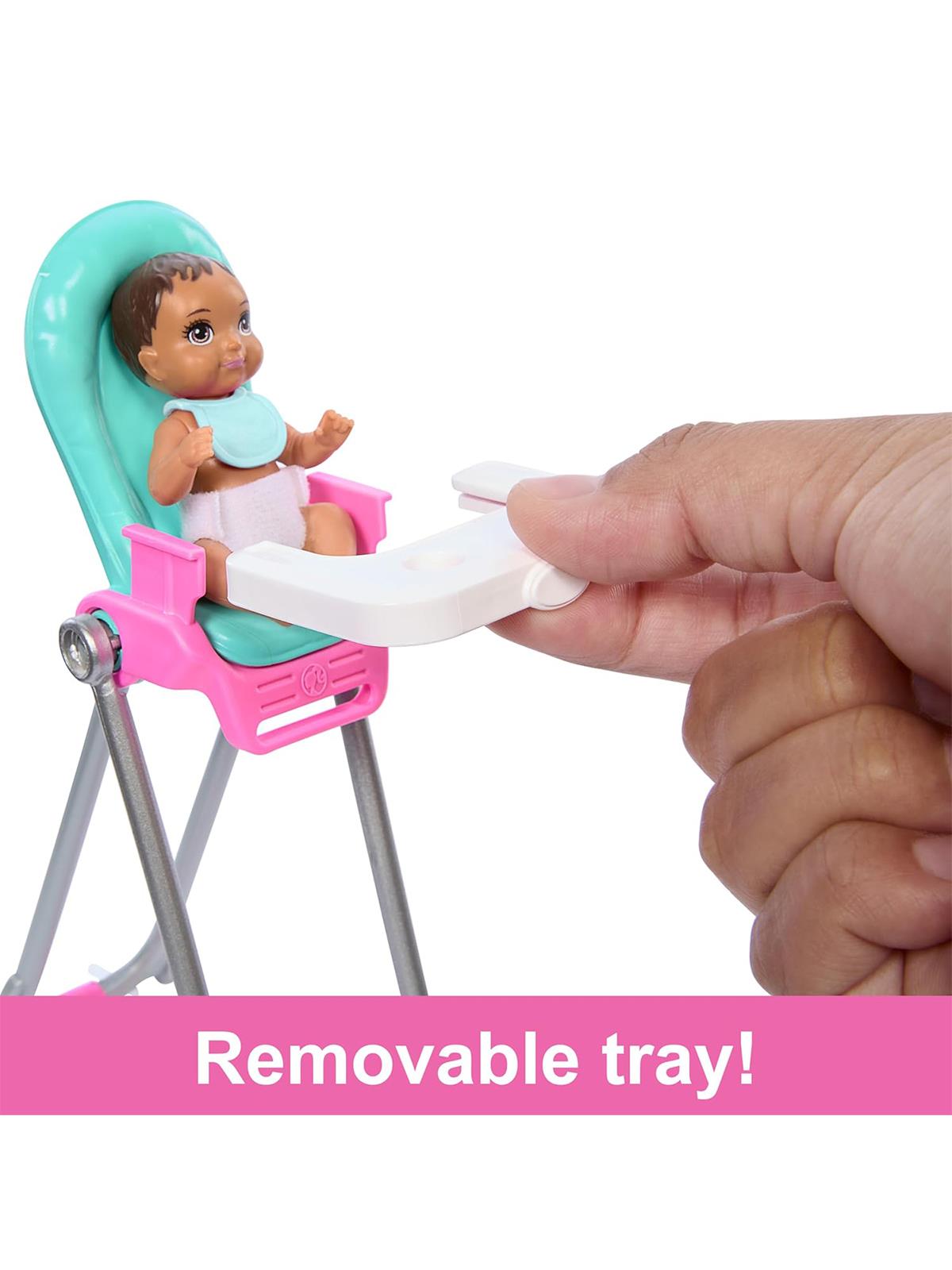 Barbıe Bebek BakıcısıBebeği Ve Aksesuarları  - Pembe
