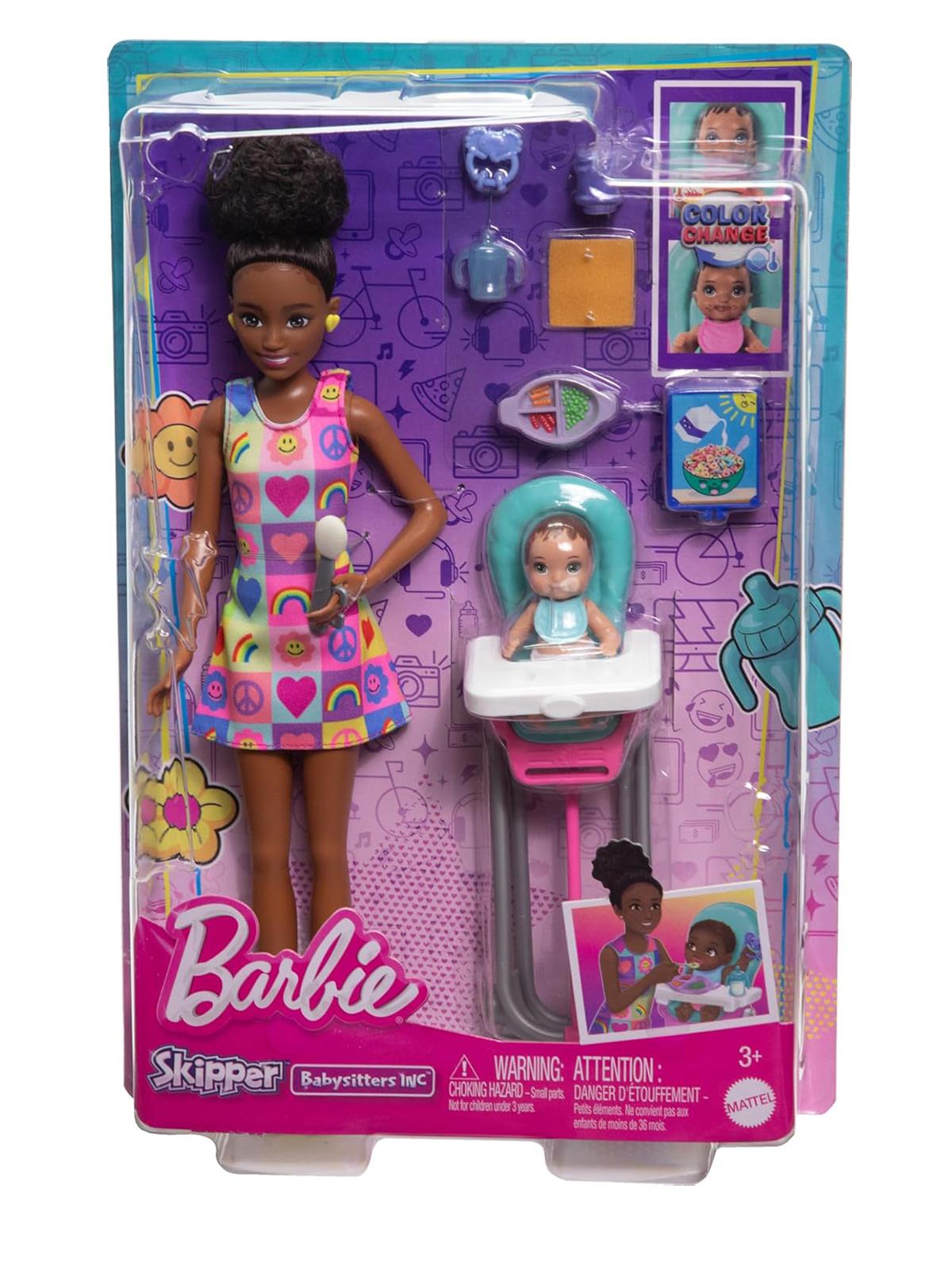 Barbıe Bebek BakıcısıBebeği Ve Aksesuarları  - Pembe