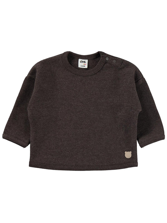 Civil Baby Basic 6-18 Ay Takım - Kahve