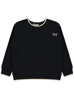 Civil Boys Pike Active 6-9 Yaş Sweatshirt - Siyah