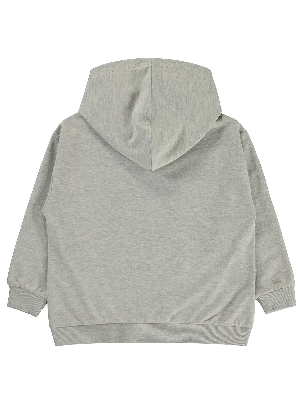 Civil Boys Basic Kapşonlu 6-9 Yaş Sweatshirt - Gri