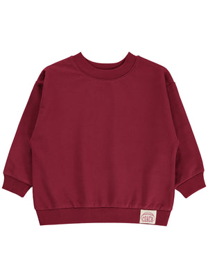 Civil Boys Basic 2-5 Yaş Sweatshirt - Bordo