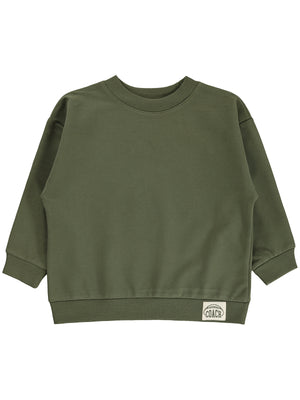 Civil Boys Basic 2-5 Yaş Sweatshirt - Haki