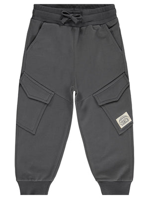 Civil Boys Basic Kargo Cepli 2-5 Yaş Eşofman Altı - Gri