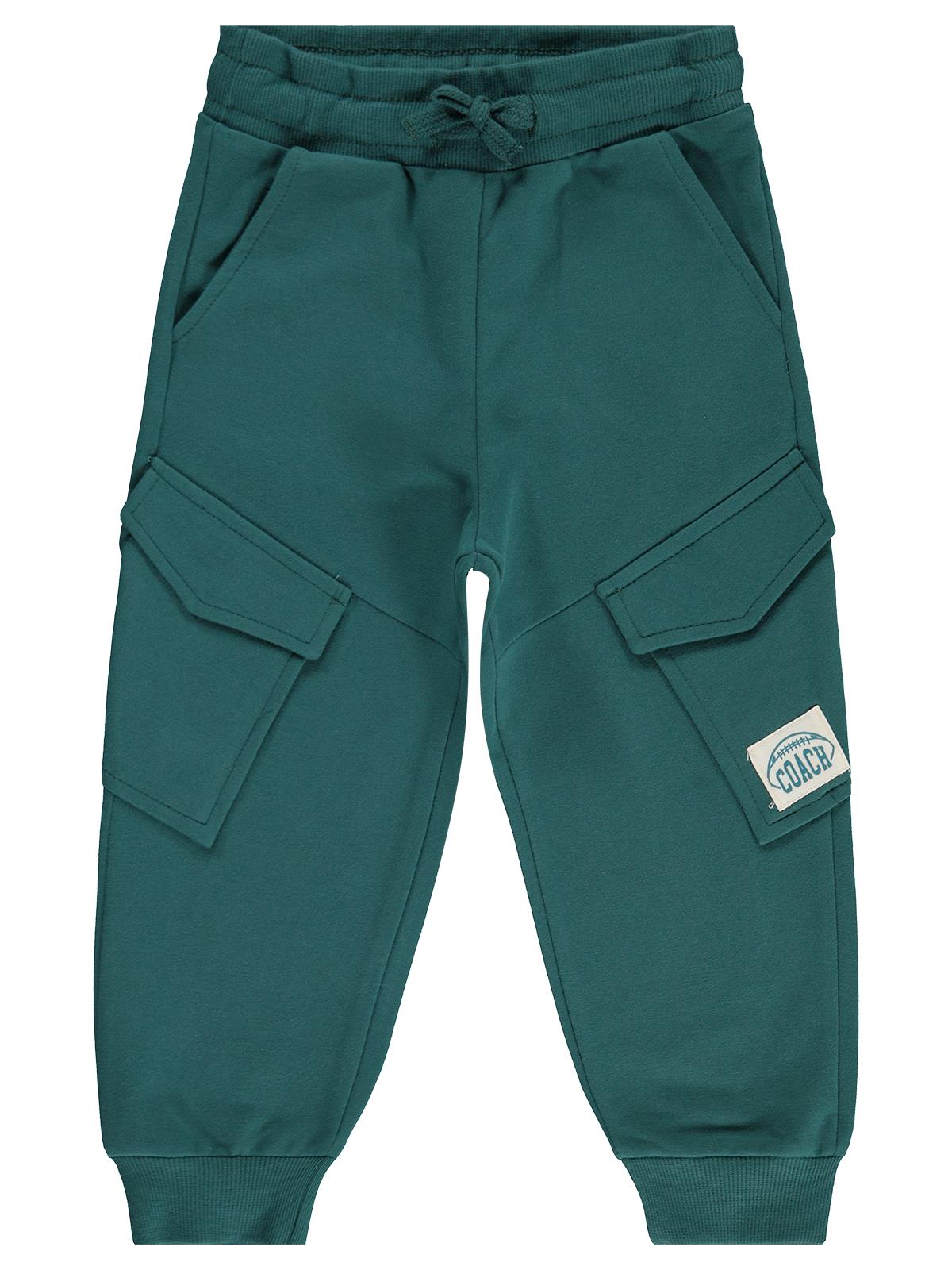 Civil Boys Basic Kargo Cepli 2-5 Yaş Eşofman Altı - Yeşil