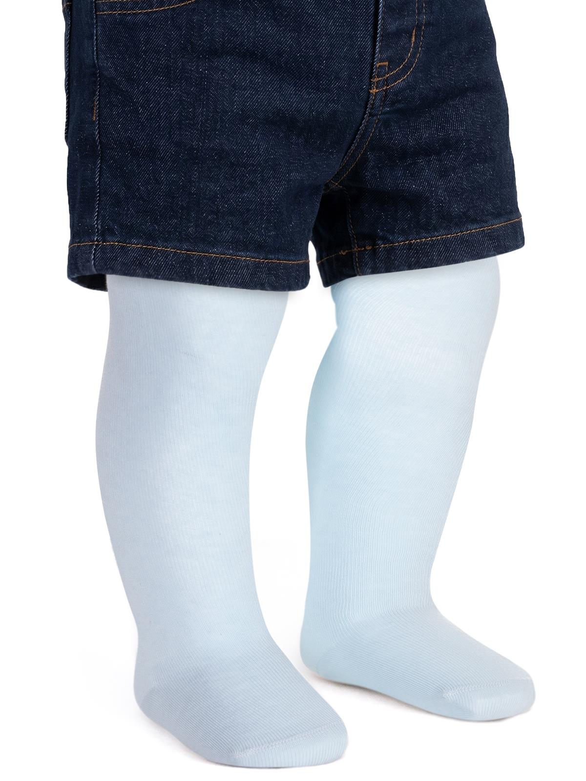 Civil Baby Düz 6-18 Ay Bebek Erkek Külotlu Çorap - Mavi