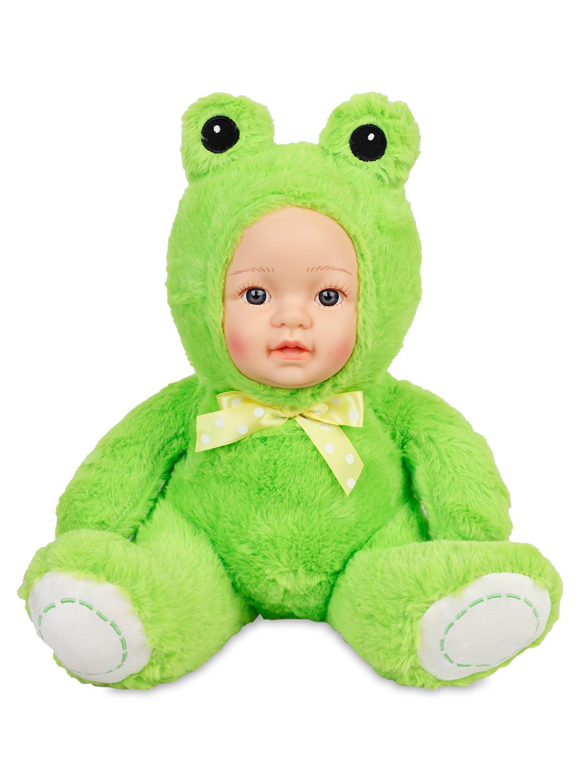 Halley Oyuncak Bebek Yüz Peluş Oyuncaklar  - Yeşil