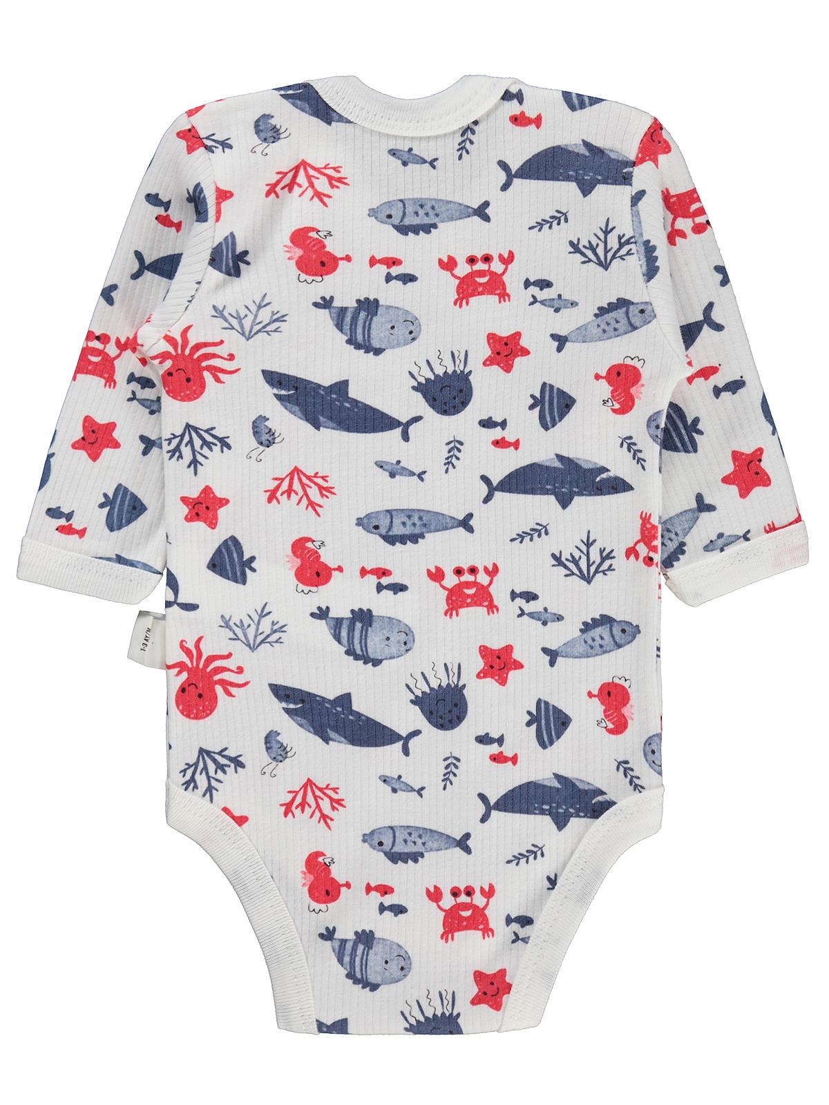 Civil Baby Balina Empirme 1-36 Ay Çıtçıtlı Badi - Ekru
