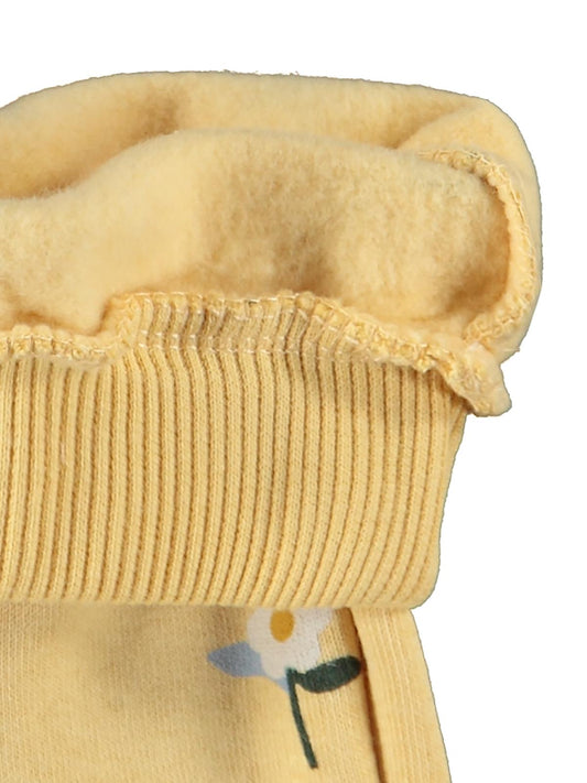 Civil Baby Çiçek Empirme 6-18 Ay Eşofman Altı - Sarı