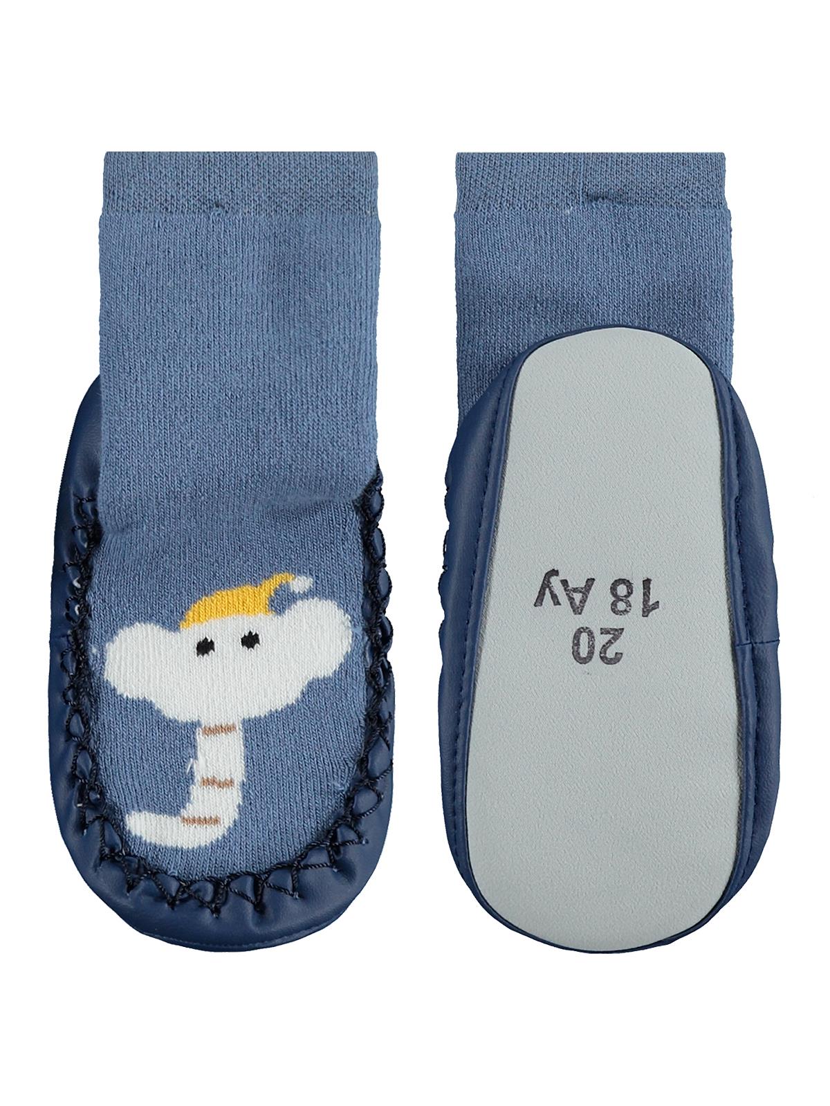 Civil Baby Leama Bebek Erkek Havlu Çarık Çorap 12-36 Ay