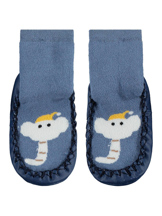 Civil Baby Leama Bebek Erkek Havlu Çarık Çorap 12-36 Ay