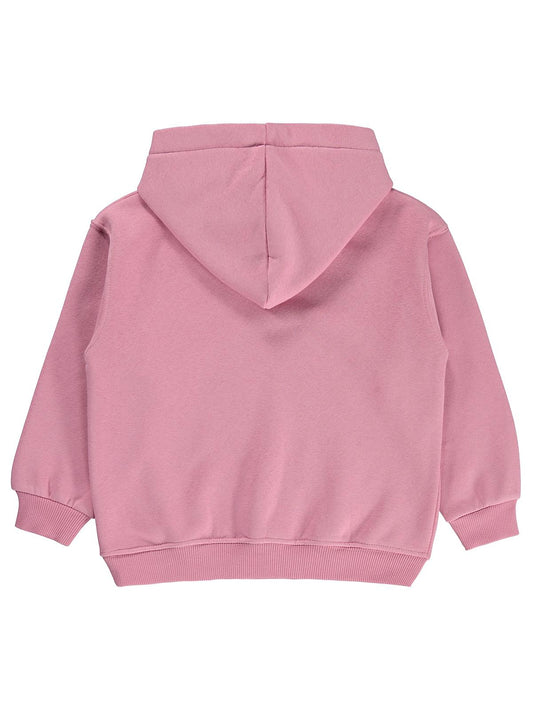 Civil Girls Nice Team Baskılı 6-9 Yaş Sweatshirt - Pembe