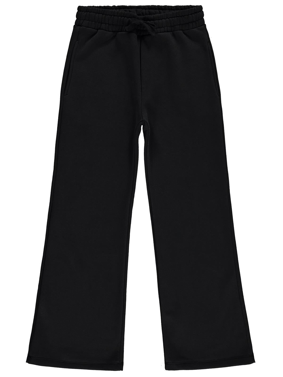 Civil Girls Cepli 10-13 Yaş Eşofman Altı - Siyah
