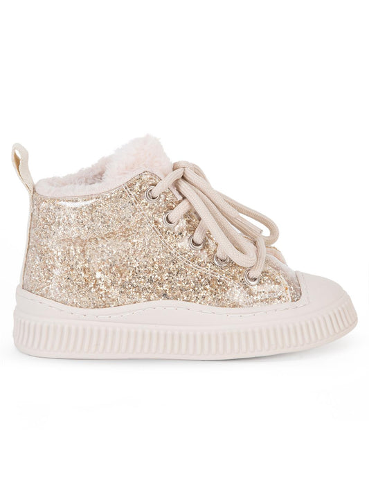 Civil Boots Kürklü Fermuarlı 27-31 Numara Bot ve Çizme - Sarı