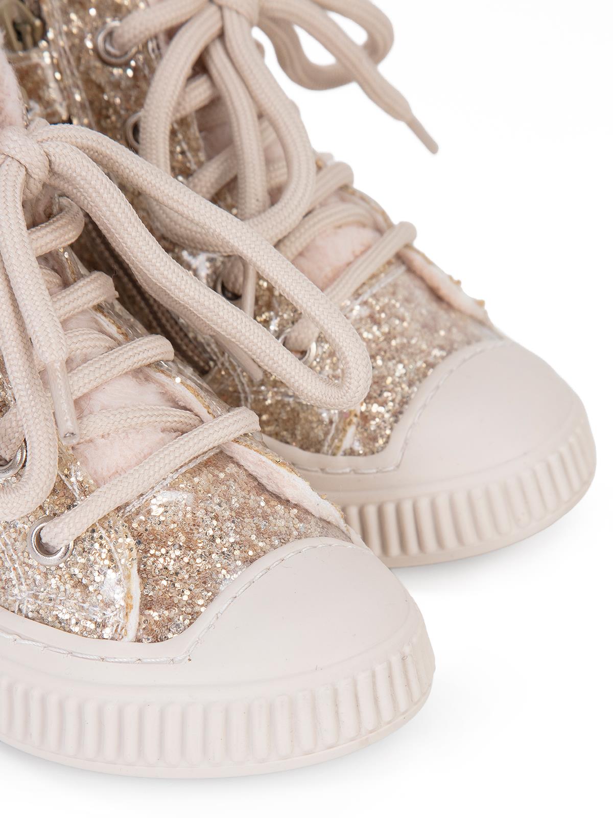 Civil Boots Kürklü Fermuarlı 32-36 Numara Bot ve Çizme - Sarı