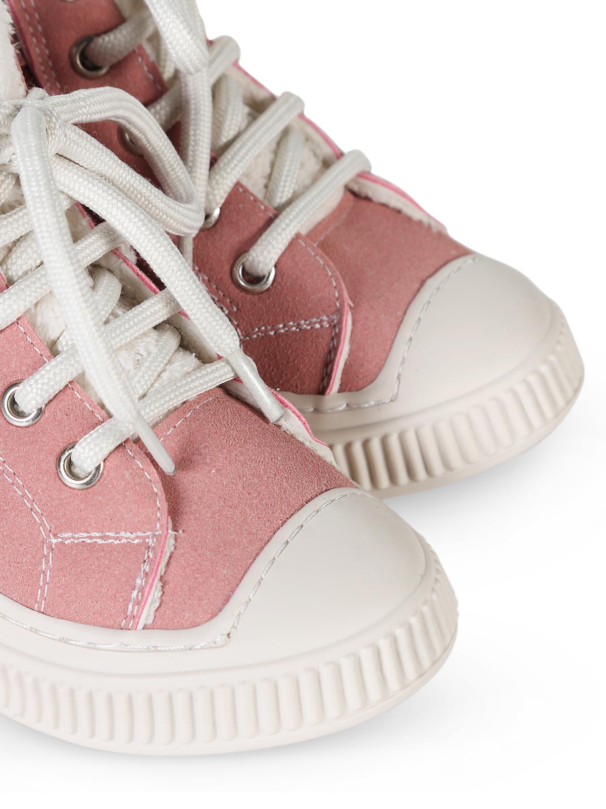 Civil Boots Kürklü Fermuarlı 27- Bot ve Çizme - Pudra