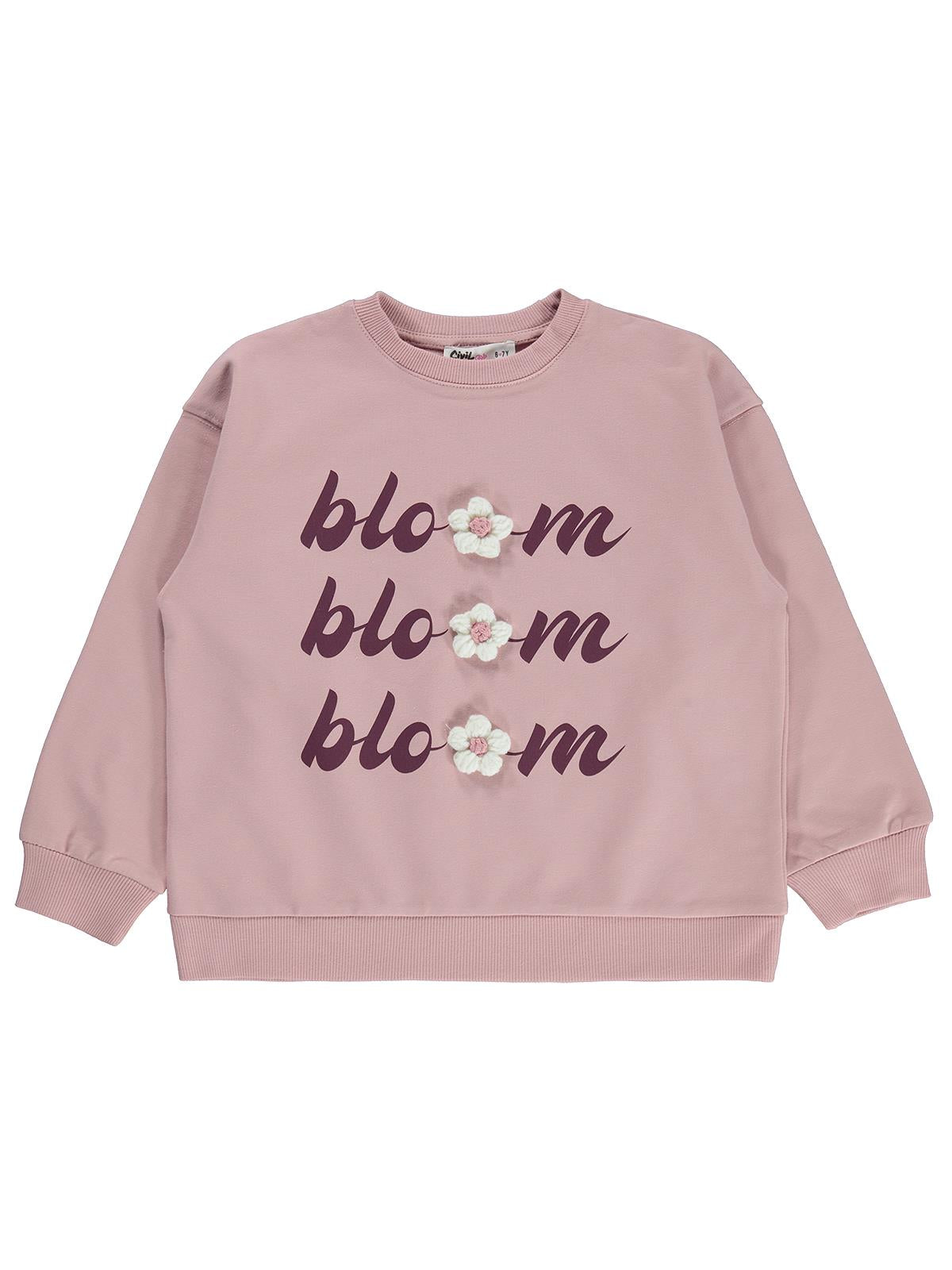 Civil Girls Amour  6-9 Yaş Sweatshirt - Pembe