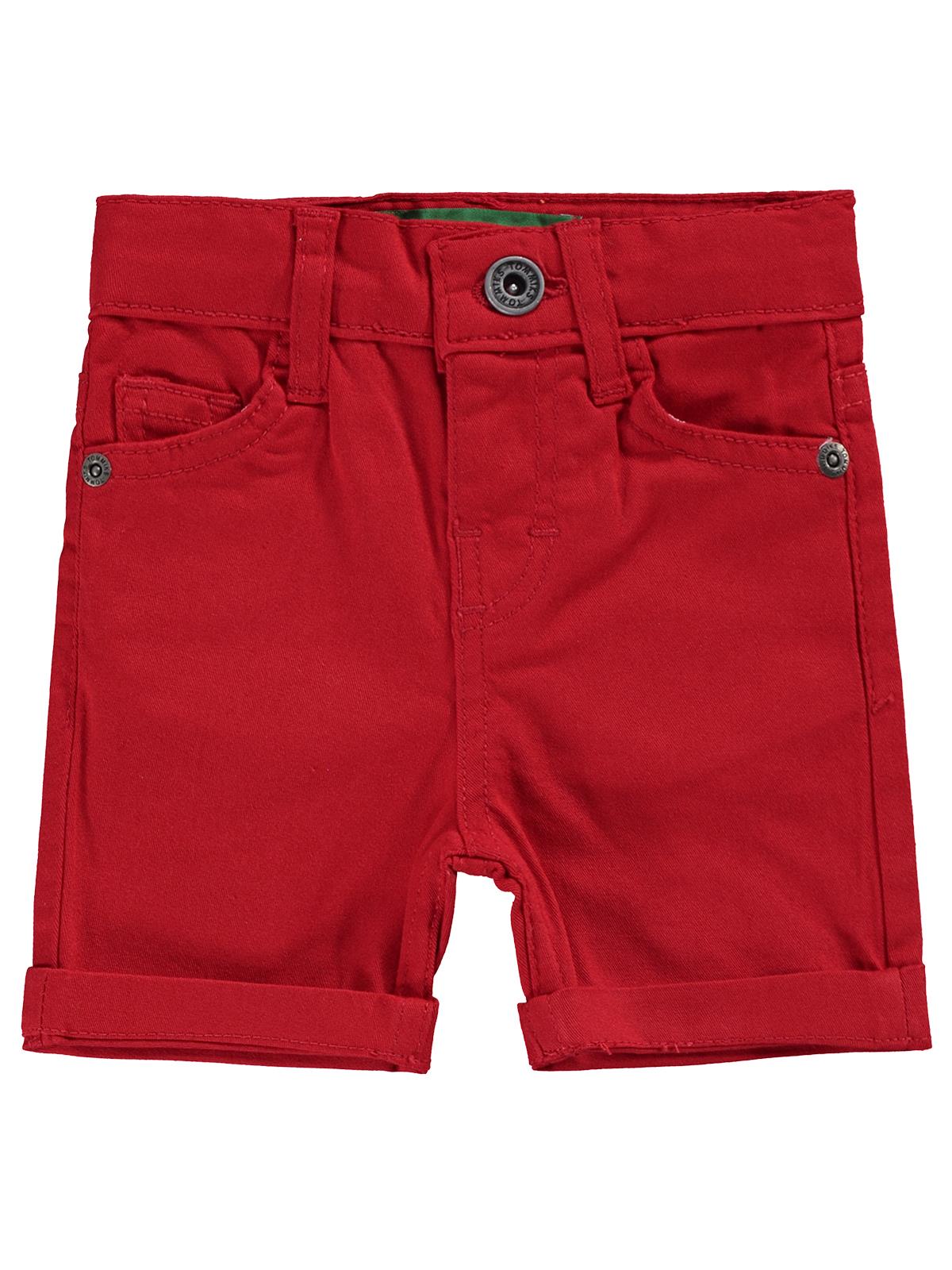 Tommiks Kids Gabardin 6-24 Ay Şort - Kırmızı