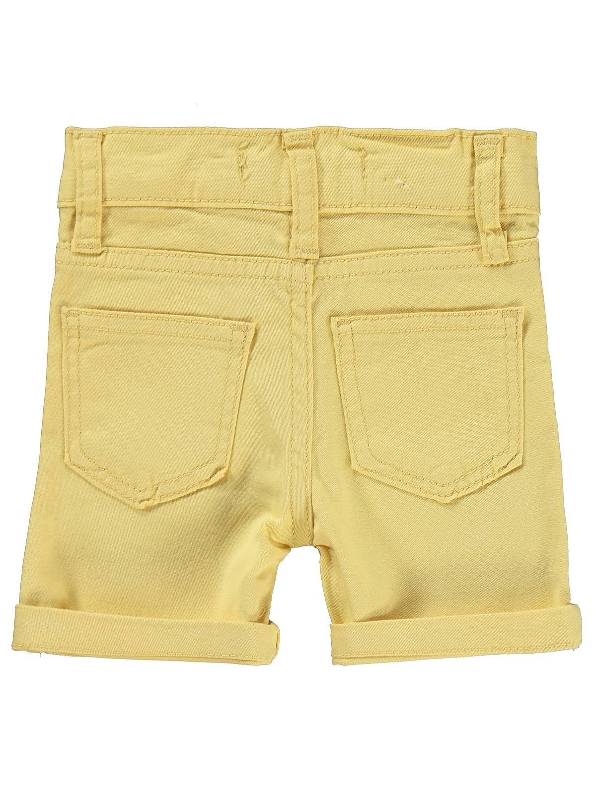 Tommiks Kids Gabardin 6-24 Ay Şort - Sarı