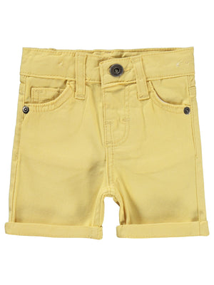 Tommiks Kids Gabardin 6-24 Ay Şort - Sarı