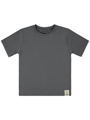 Civil Boys Basic Surf Etiketli 6-9 Yaş Tişört - Gri