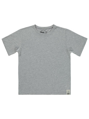 Civil Boys Basic Surf Etiketli 10-13 Yaş Tişört  - Gri