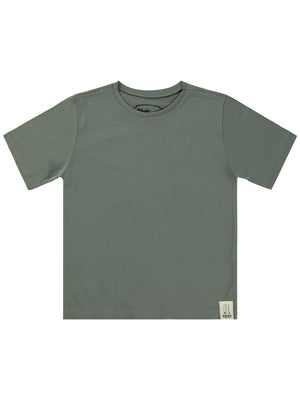 Civil Boys Basic Surf Etiketli 6-9 Yaş Tişört - Haki