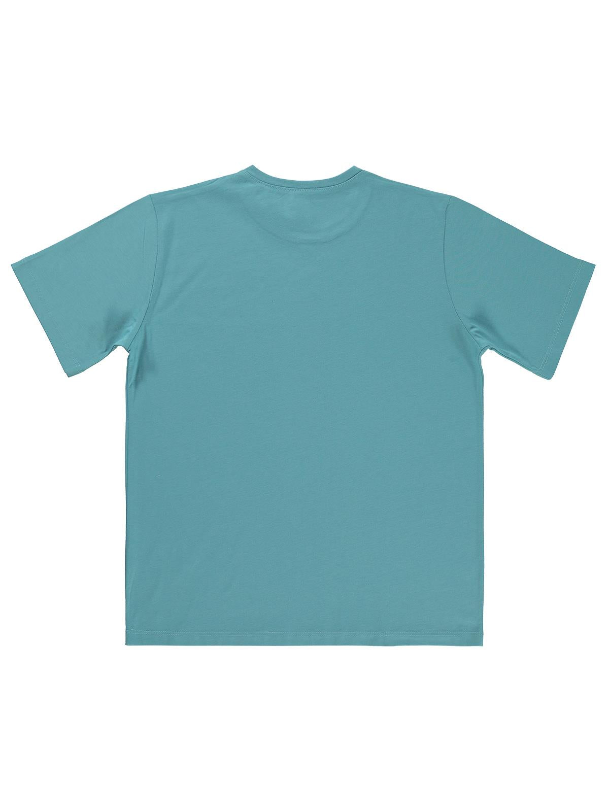 Civil Boys Basic Surf Etiketli 10-13 Yaş Tişört  - Mavi
