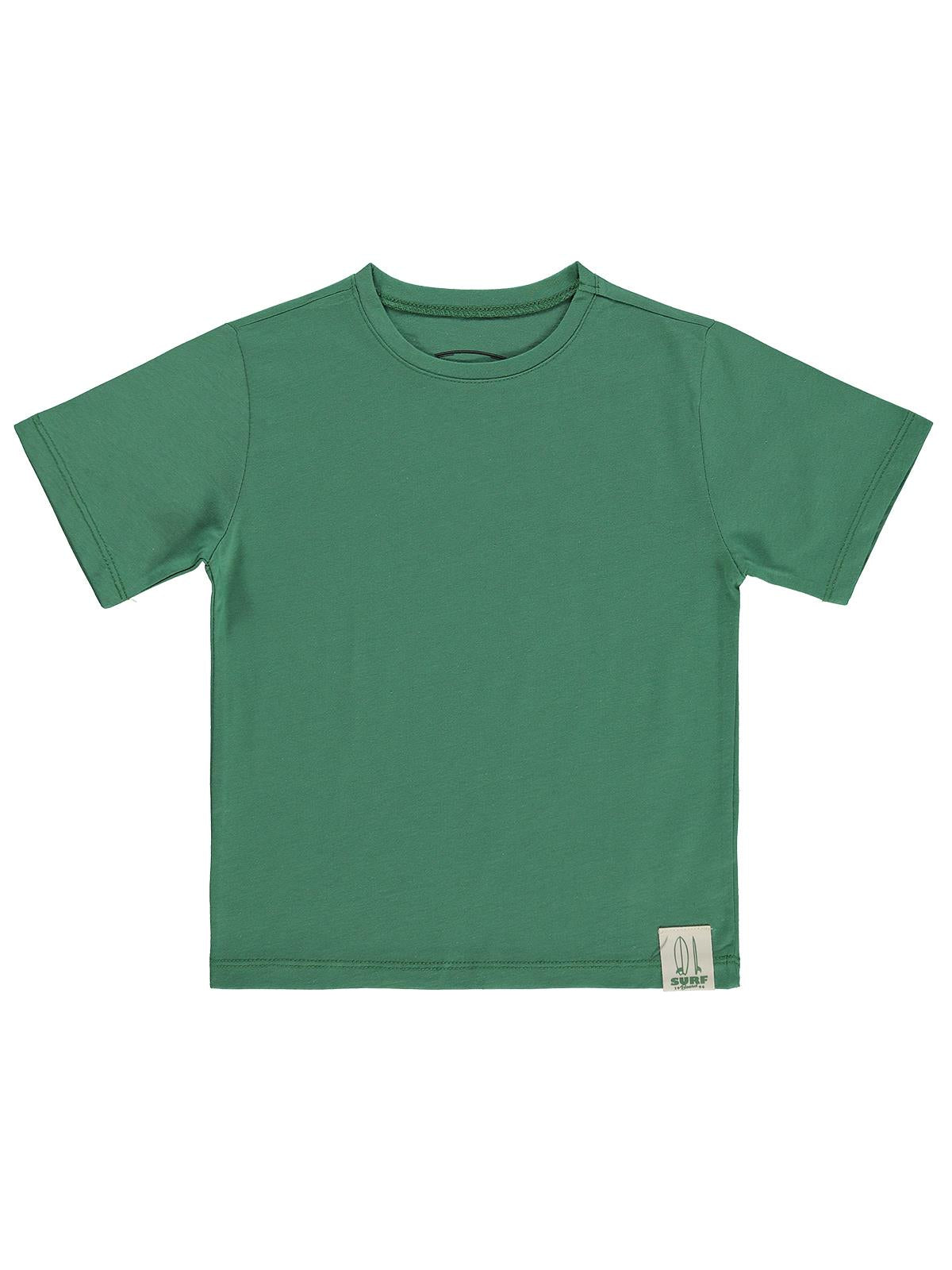 Civil Boys Basic Surf Etiketli 2-5 Yaş Tişört  - Yeşil