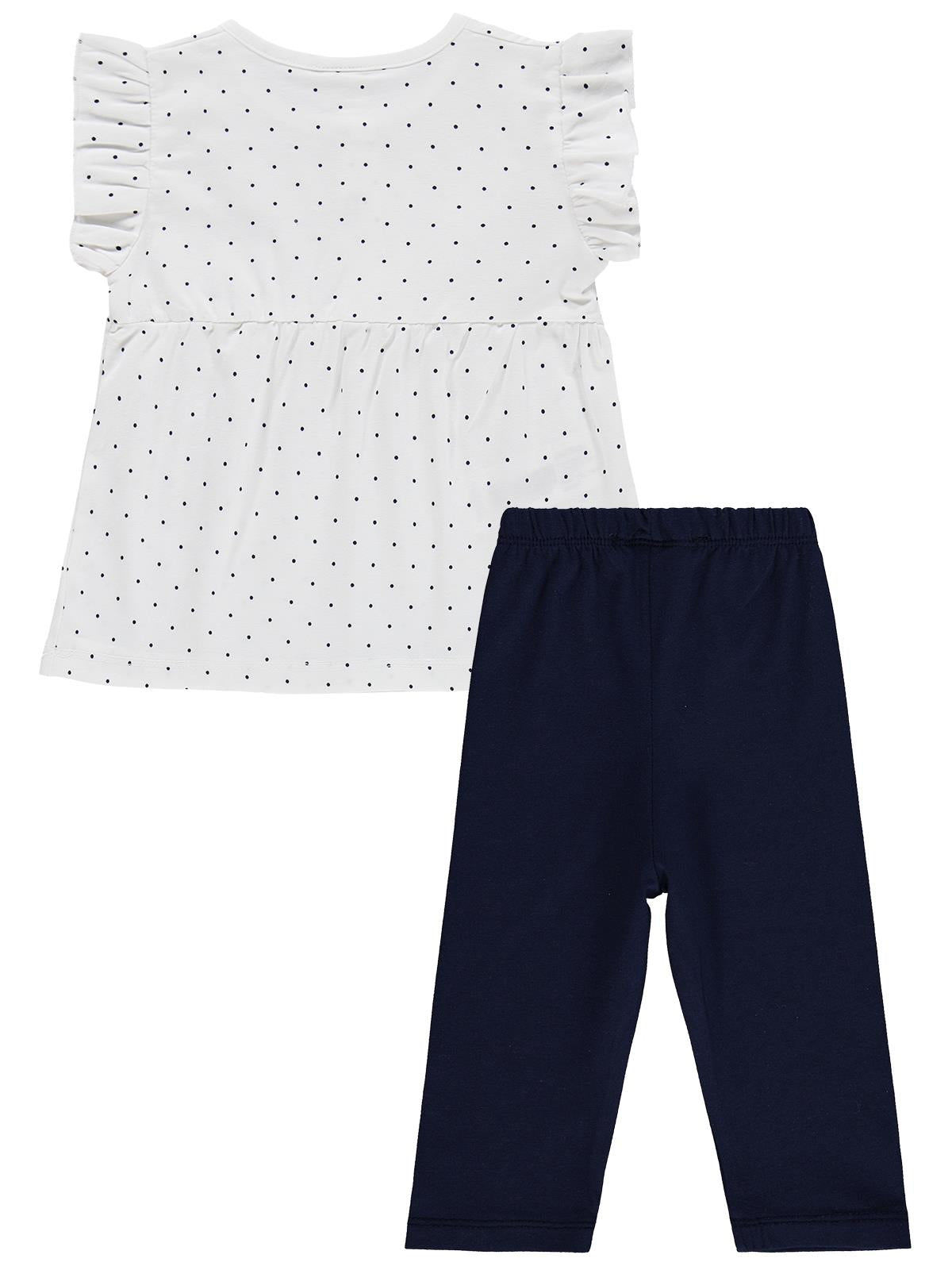 Civil Baby Puan Empirme 6-18 Ay Takım - Lacivert