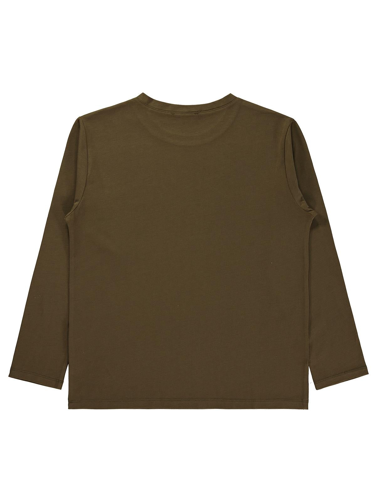 Civil Boys Basic Uzun Kol 10-13 Yaş Sweatshirt - Haki