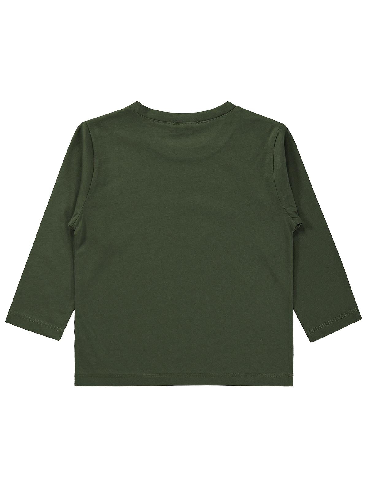 Civil Boys Basic Uzun Kol 2-5 Yaş Sweatshirt  - Haki